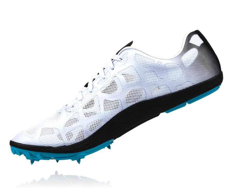 Spikes Mens - Hoka One One Rocket X - White - DSKUVXW-50